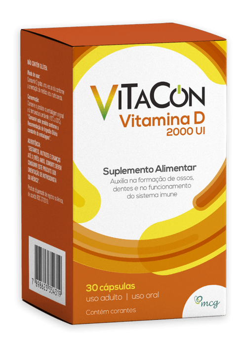 Vitacon D 2000UI 30 Cápsulas