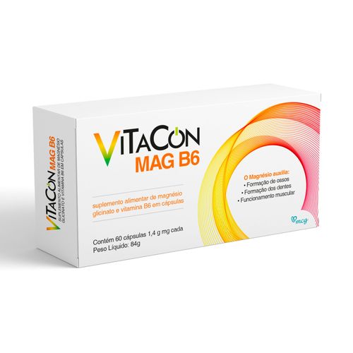 Vitacon Mag B6 Caixa 60 Comprimidos