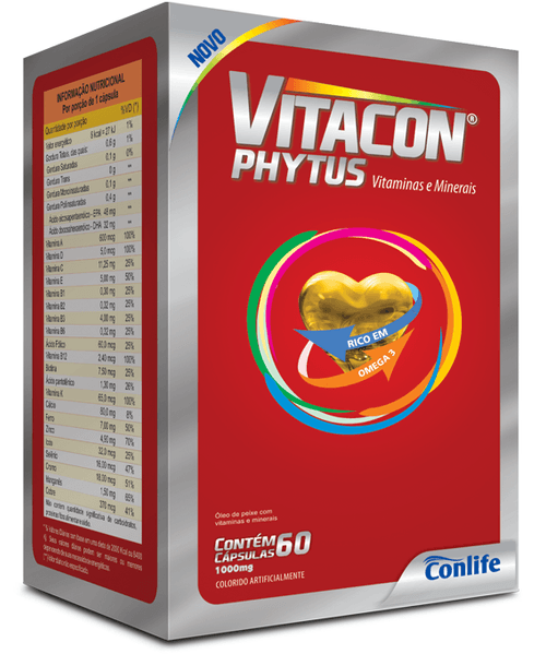 Vitacon Phytus 60 Cápsulas Gelatinosas