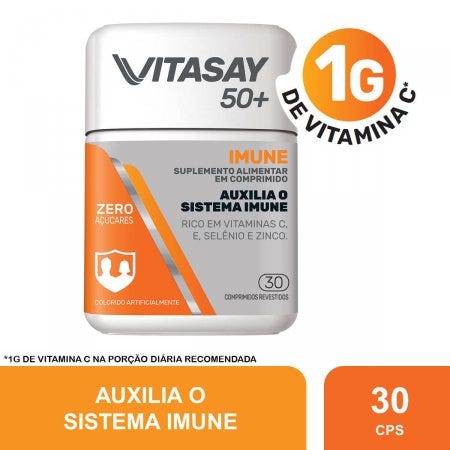 Vitasay 50+ Imune 30 Comprimidos Revestidos