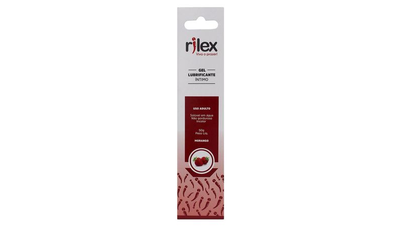 Gel-Lubrificante-Intimo-Rilex-Morango-50g