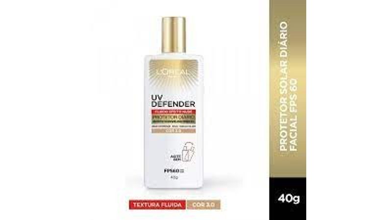 Protetor Solar L'Oréal Facial FPS60