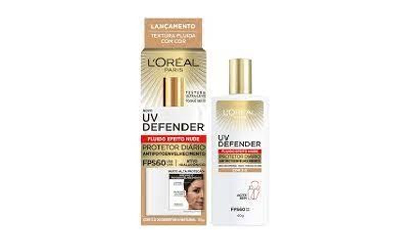 Protetor Solar L'Oréal Facial FPS60