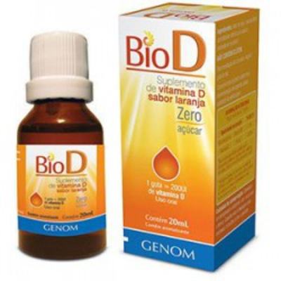 Bio D Sabor Laranja Gotas 20ml
