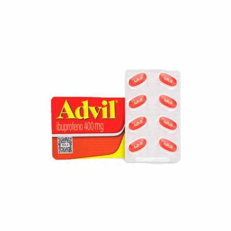 Advil 400mg 8 Cápsulas Blister