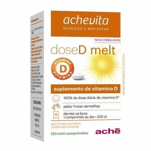Dose D Melt Caixa 120 Comprimidos Mastigáveis