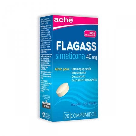 Flagass 40mg Caixa 20 Comprimidos