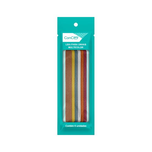 Lixa para Unhas Concare Multic 6 Unidades