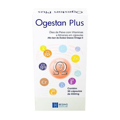 Ogestan Plus Caixa 30 Cápsulas