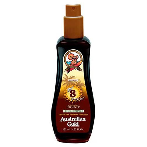 Protetor Solar Australian Gold Bronzer FPS8 Frasco 125ml