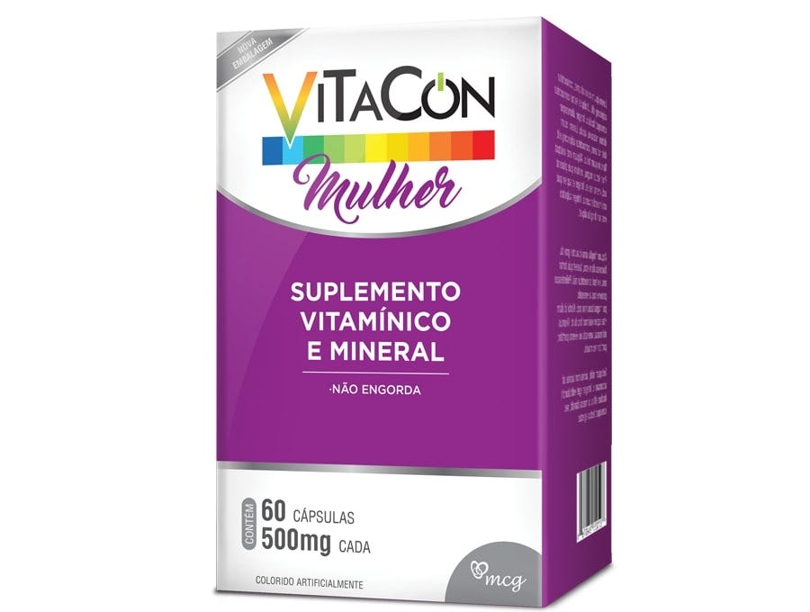 Vitacon Mulher Caixa 60 Cápsulas Farma Conde 