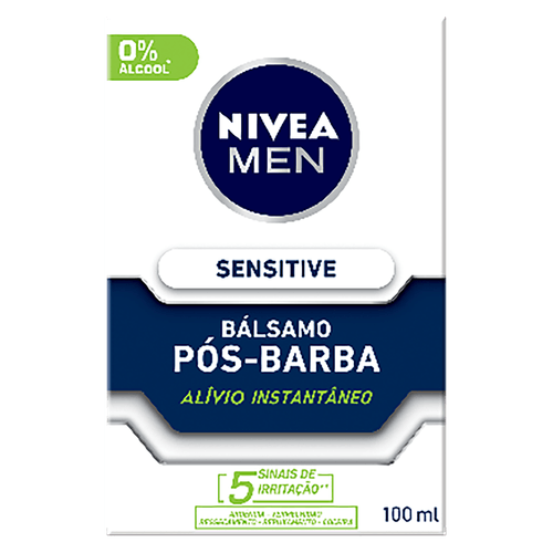 Loção Pós Barba Nivea Bálsamo Sensitive 100ml