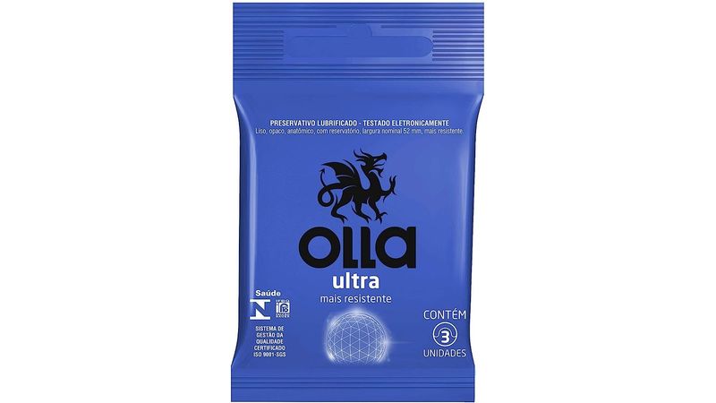 Preservativo Olla 3 Unidades Resistente