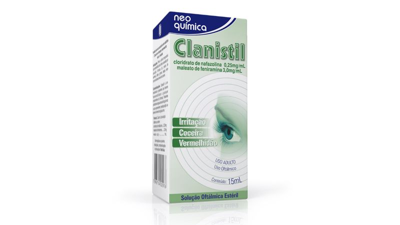 Clanistil Colírio Frasco 15ml