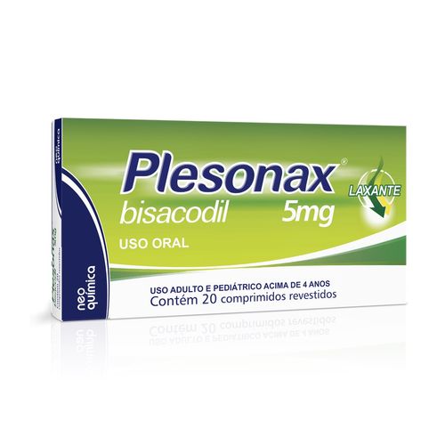 Plesonax 5mg Caixa 20 Comprimidos Revestidos