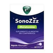 SonoZzz Melatonina Caixa 60 Comprimidos