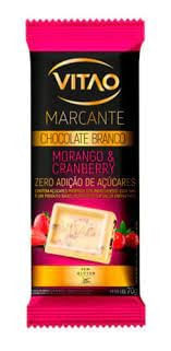 Chocolate Vitao Branco Cranberry Zero 70g