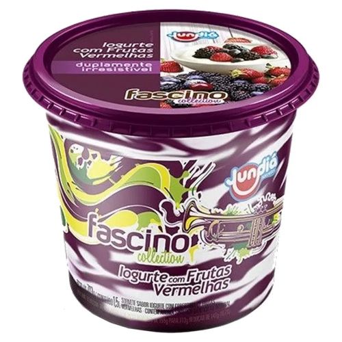 Sorvete Jundiá Fascino Iogurte + Frutas Vermelhas 1,5 Litro