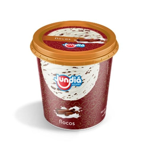 Sorvete Jundiá Radic Flocos 400ml