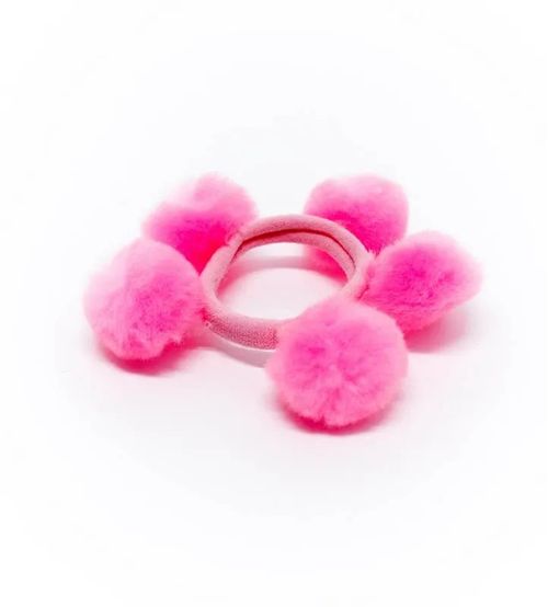 Elástico para Cabelo Moderninhas Pom Pom Ref 180