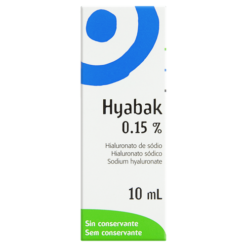 Hyabak Lubrificante Oftálmico Frasco 10ml