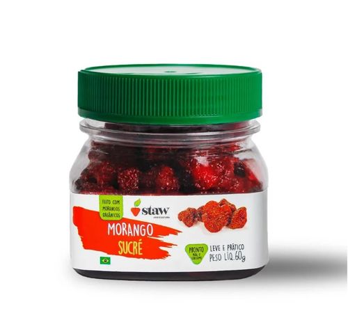 Snack Staw Morango Sucré 60g