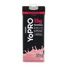 YoPRO Bebida Láctea Protein Sabor Morango Frasco 250ml