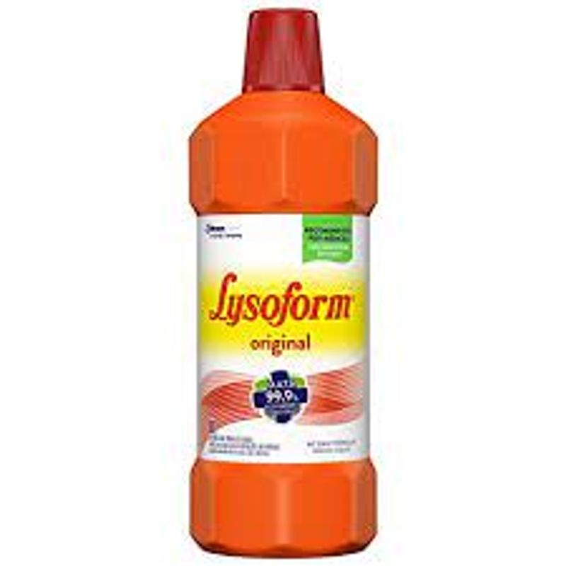 Desinfetante Lysoform Spray Aero Mata Vírus Bactérias