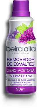 Removedor de Esmalte Beira Alta Aroma de Uva 90ml