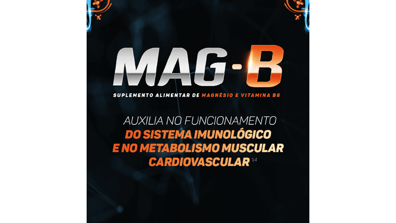 Mag B 60 Comprimidos Revestidos - Farma Conde