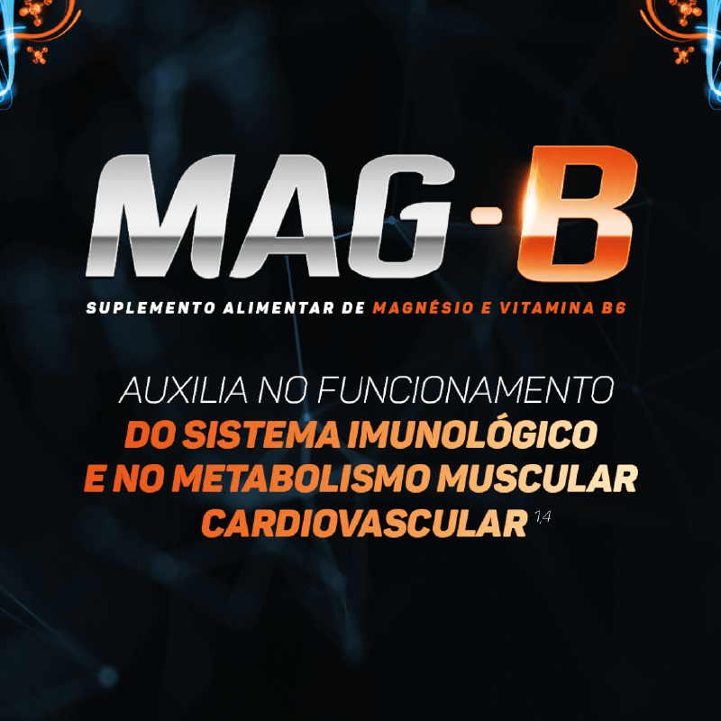 Mag B 60 Comprimidos Revestidos - Farma Conde