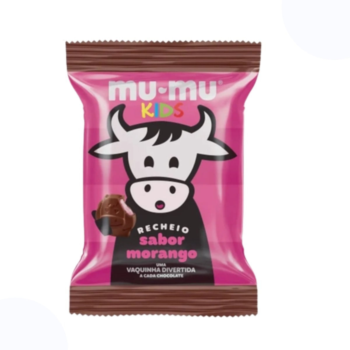 Chocolate Mumu Kids Morango 15,6g - Farma Conde