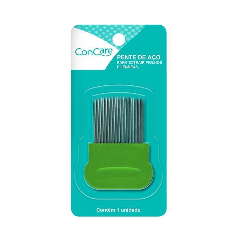 Pente-de-Aco-para-extrair-piolhos-e-lendeas---Concare