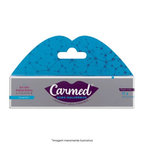 Protetor Labial Carmed com Ácido Hialurônico 10g