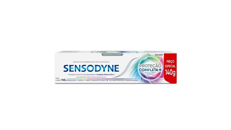 Creme Dental Sensodyne Proteção Completa+ 140g