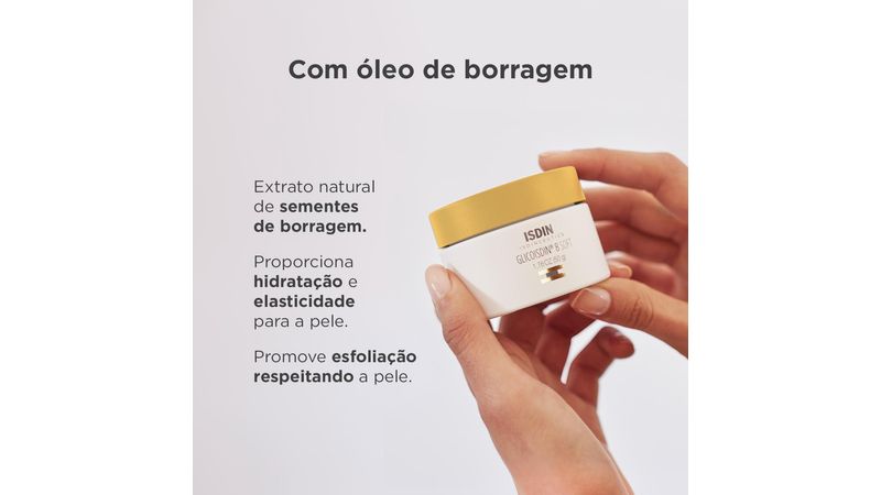 Isdin Creme Facial Efeito Peeling Isdinceutics Glicoisdin Pote 50g