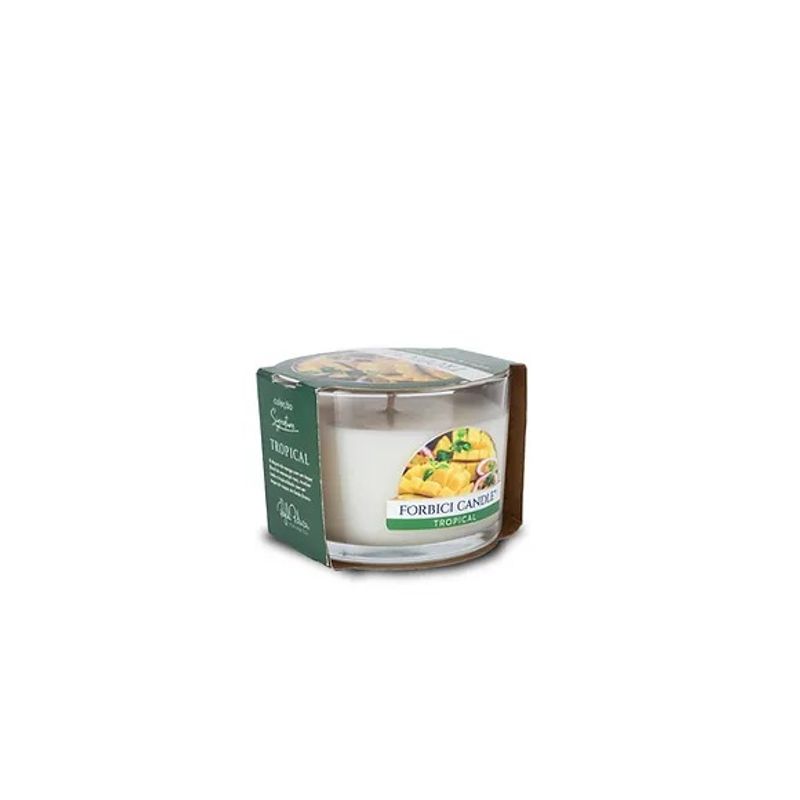 Vela Aromática Forbici Candle Manga e Maracujá Roxo 98g
