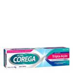 Fixador de Dentadura Ultra Corega Tripla Ação Sem Sabor Creme 40g