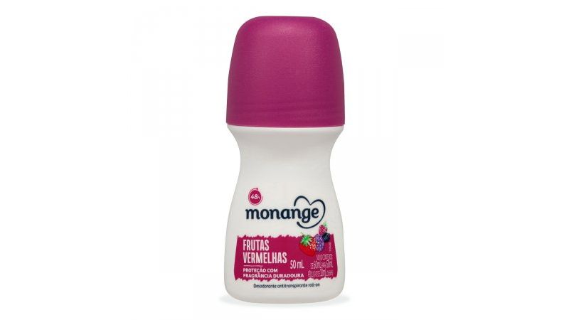 Desodorante Monange Rollon Frutas Vermelhas 50ml - 7896235354413