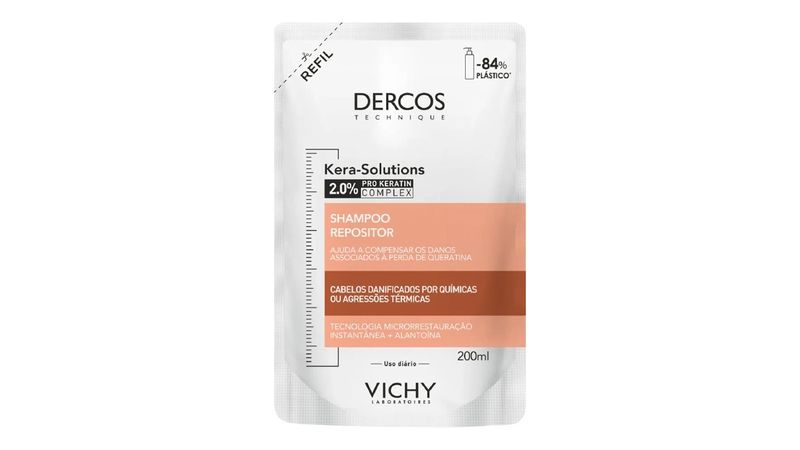 Vichy Dercos Shampoo Kera-Solutions Refil 200ml