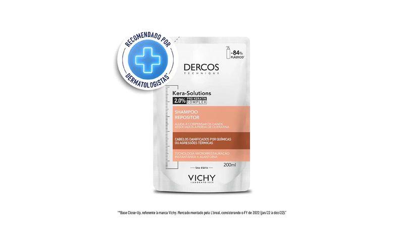 Vichy Dercos Shampoo Kera-Solutions Refil 200ml