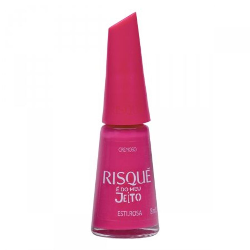 Esmalte Risqué Cremoso É do Meu Jeito Esti.Rosa 8ml  - 7891350042580_1