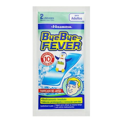 Bye Bye Fever Adulto 2 Adesivos