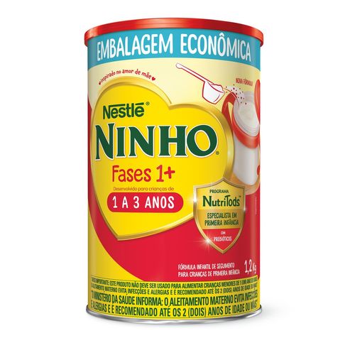 Ninho 1+ Fases Lata 1,2kg