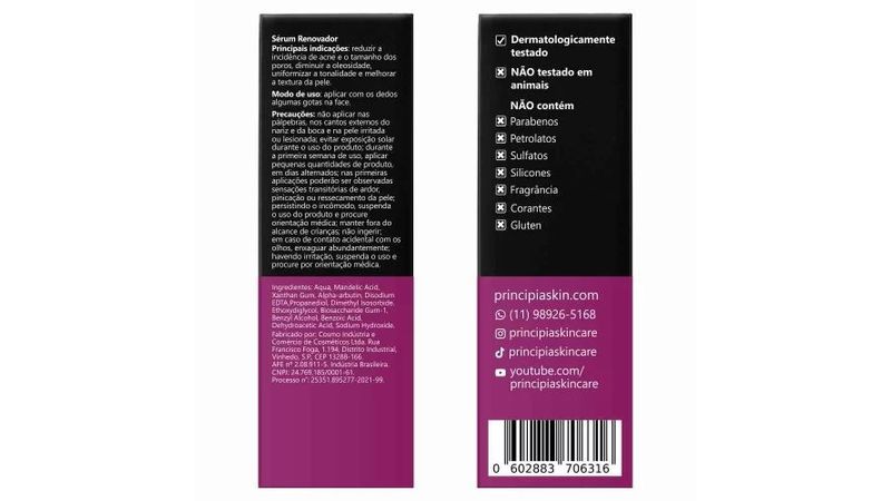 Principia Serum Fac Skincare AM-10 30ml