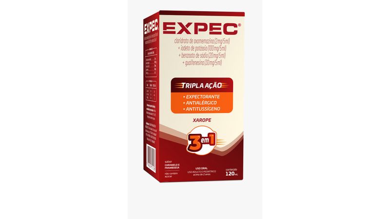 Expec Xarope Frasco 120ml