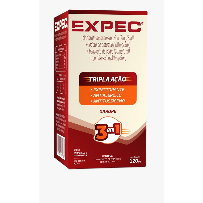 Expec Xarope Frasco 120ml