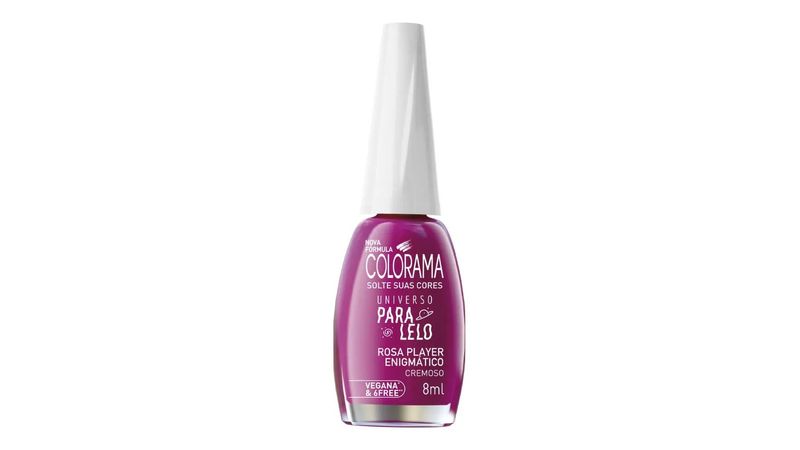 Esmalte Colorama Universo Paralelo Rosa Player Enigmático 8ml