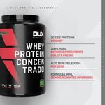 Whey Protein Dux Concentrado Sabor Baunilha Pote 900g
