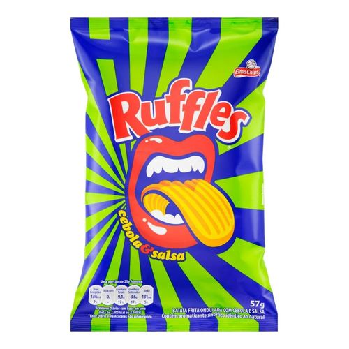Salgadinho Elma Chips Ruffles Cebola & Salsa 32g
